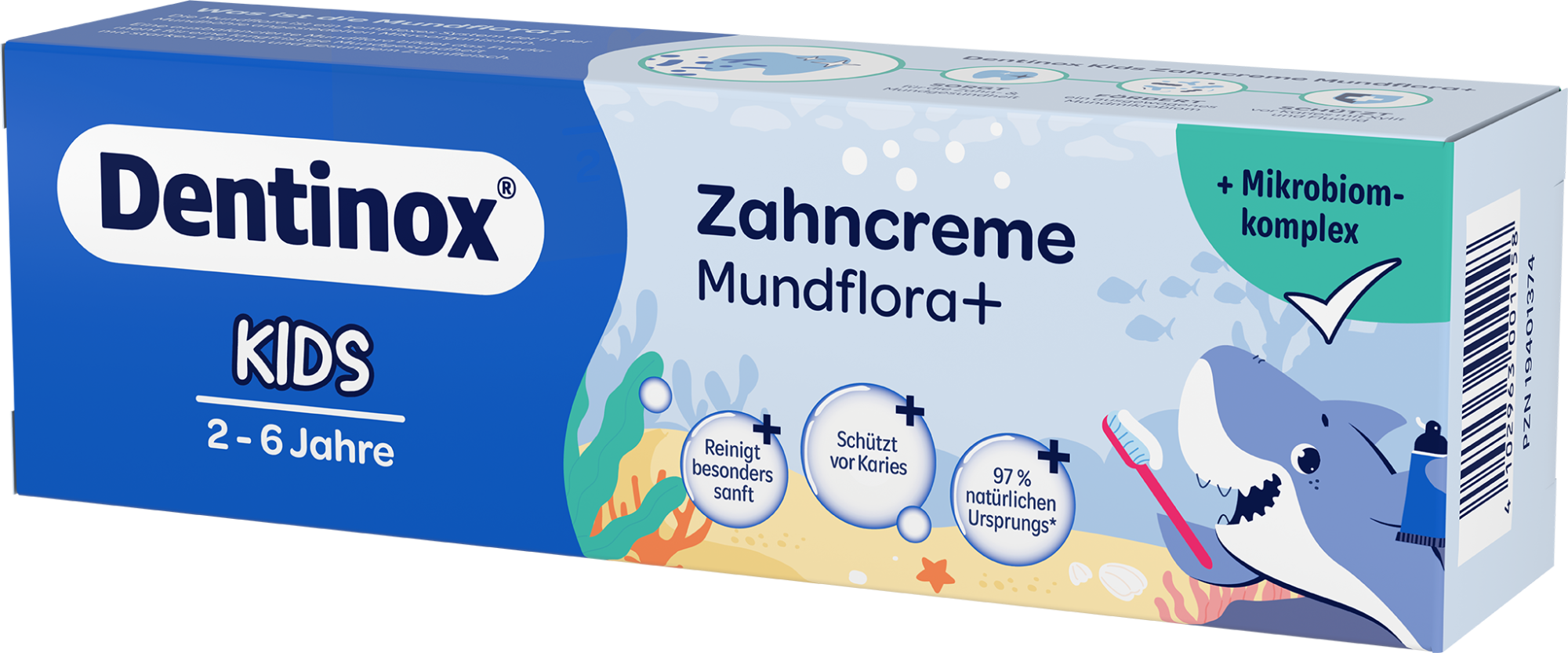 Dentinox Zahncreme Mundflora+ Kids