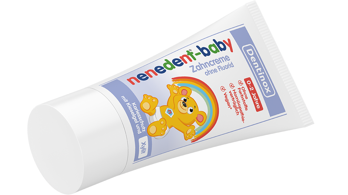 Nenedent-baby Zahncreme ohne Fluorid