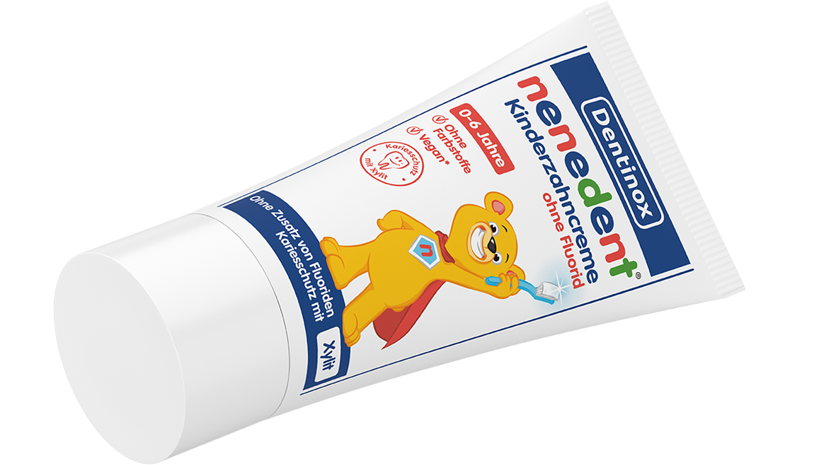 Nenedent Kinderzahncreme ohne Fluorid
